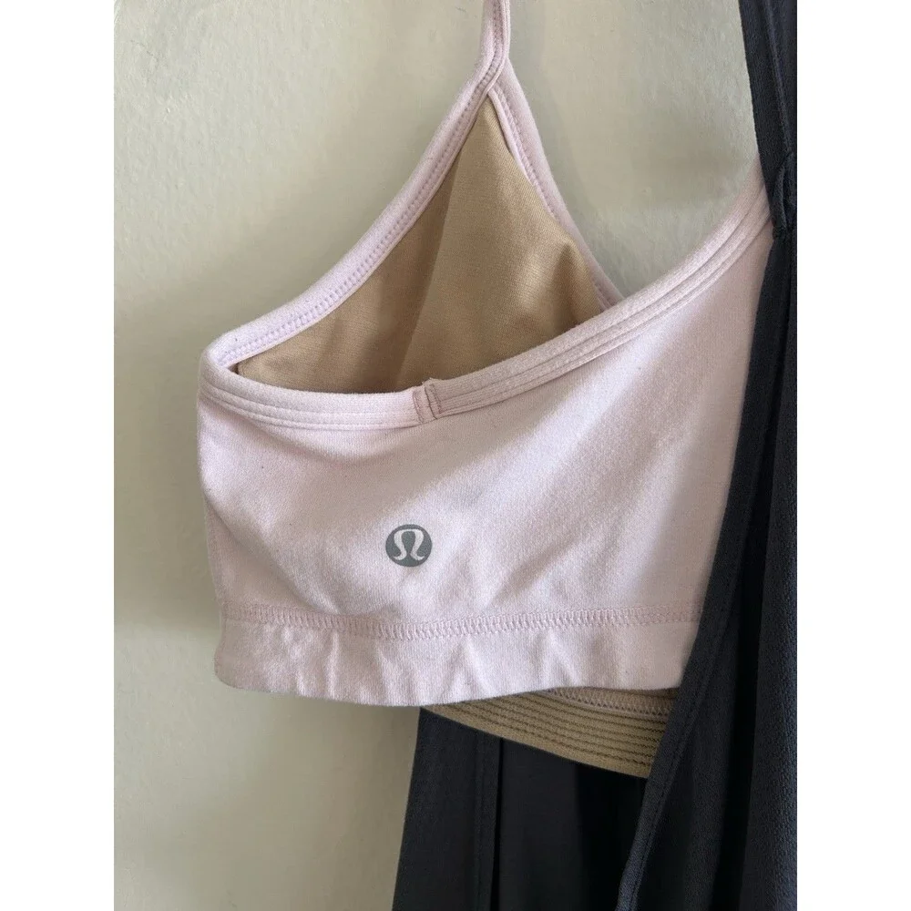 Lululemon No Limits Tank Top Razor Back Women's Built in Bra Size 8